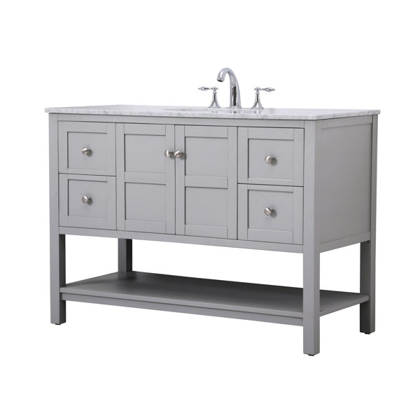 Charlton Home® Berg 48'' Freestanding Single Bathroom Vanity with
